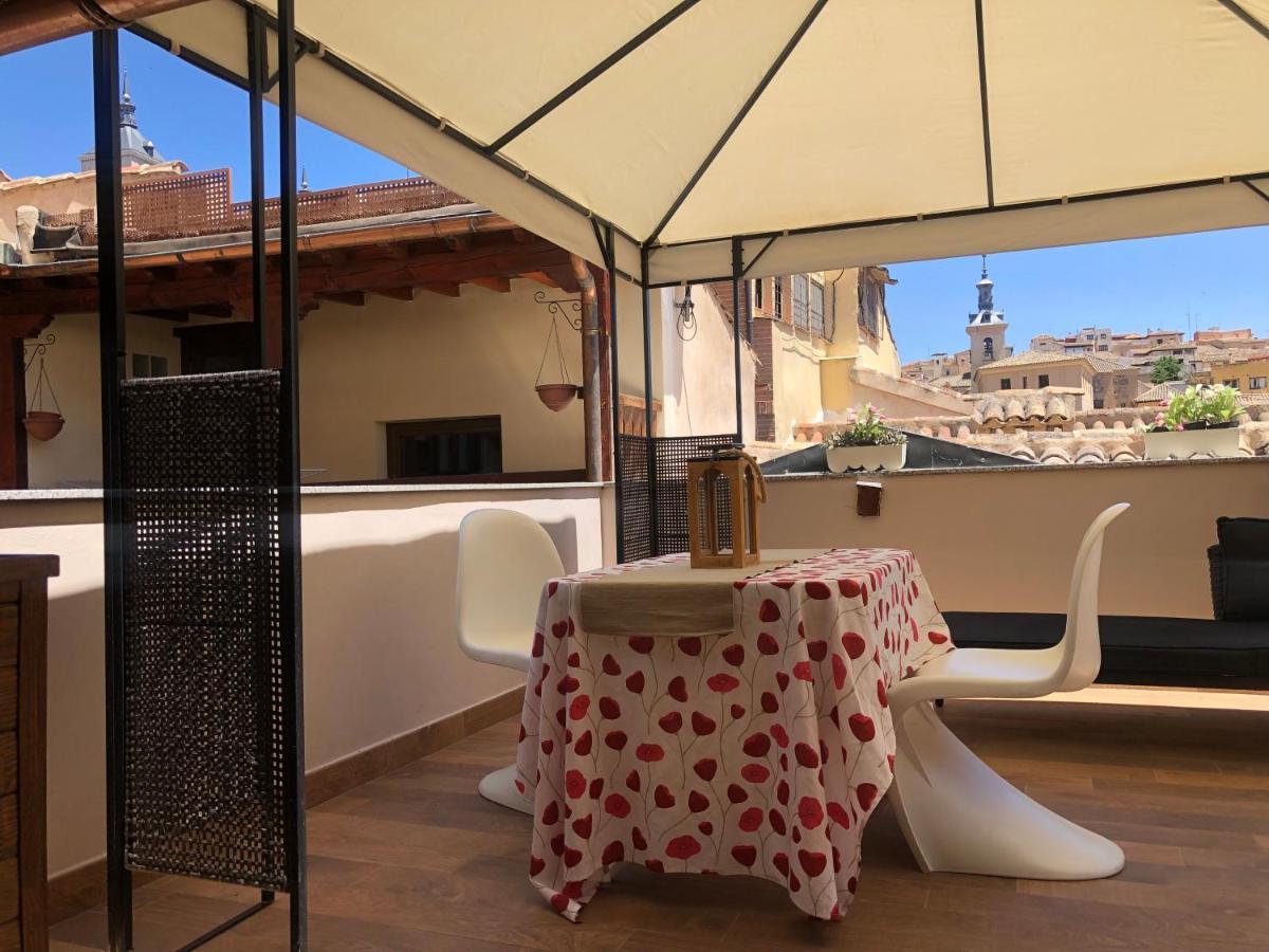 Apartamento Canonigo - Terraza Con Vistas Toledo Eksteriør billede