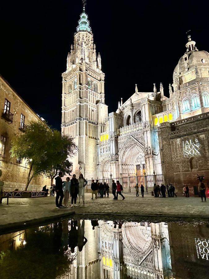 Apartamento Canonigo - Terraza Con Vistas Toledo Eksteriør billede