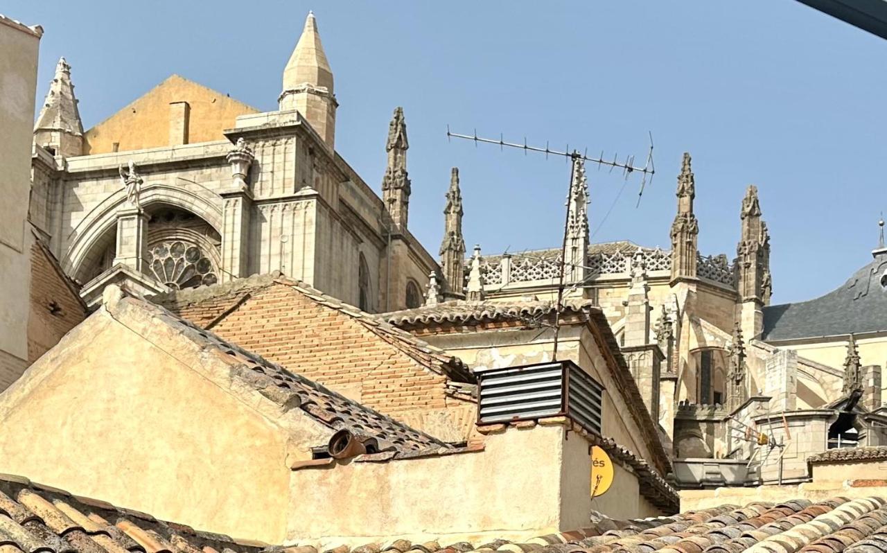Apartamento Canonigo - Terraza Con Vistas Toledo Eksteriør billede