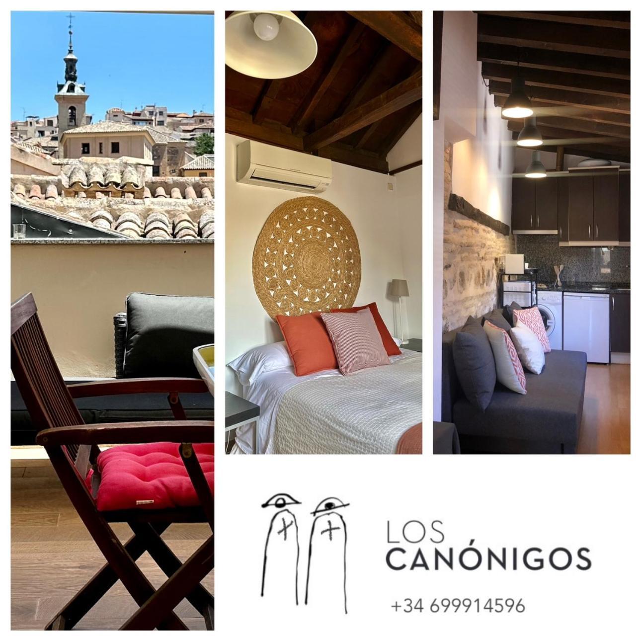 Apartamento Canonigo - Terraza Con Vistas Toledo Eksteriør billede