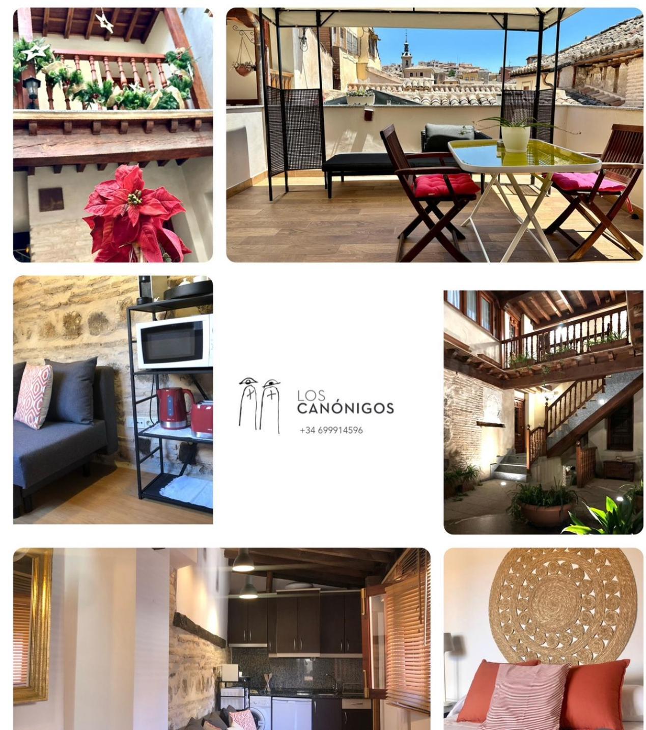 Apartamento Canonigo - Terraza Con Vistas Toledo Eksteriør billede
